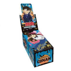 Cartes de jeu d'anime japonais Kayou <span class=keywords><strong>Detective</strong></span> <span class=keywords><strong>Conan</strong></span> Gold Wind Diamond Flash Bronzing Collection Flash 36 boîtes CaseClosed - Product Image 4