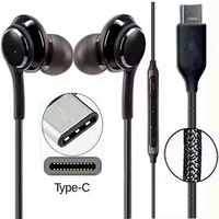 Écouteurs filaires intra-auriculaires USB C pour une utilisation quotidienne, longues voyages, musique, type C, avec micro et contrôle du volume pour téléphone, écouteurs filaires