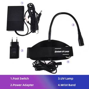 Lámpara LED UV para Extensiones de Pestañas e Iluminación de Fotografía |   Uso en Salón de Belleza con Interruptor de Encendido/Apagado - Product Image 3