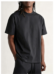 Camiseta de manga corta con cuello redondo High Street <span class=keywords><strong>Esss</strong></span> 1.1, estampado de letras flocadas, camiseta holgada de verano para hombre - Product Image 3