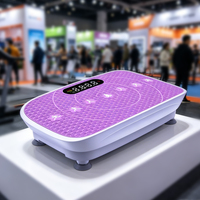Plateforme vibrante de massage électrique ABS Crazy Fit, portable, écologique, sûre pour une utilisation à domicile, perte de poids, exercice corporel