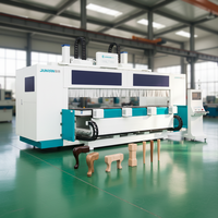 Centre d'usinage CNC multifonctionnel à 5 axes avec 4 têtes, broche électrique, robuste et de haute précision pour le bois