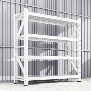 Customizable Warehouse Storage Shelf Rack With Multiple Size Options And Heavy Duty Steel Construction