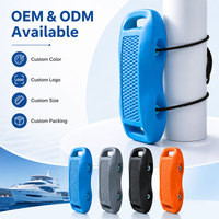 Pare-battages de bateau en EVA non gonflables, lot de 4, robustes, pour yachts, sans entretien, pour l'amarrage