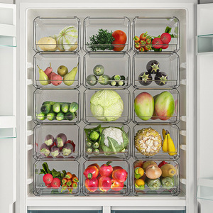 Kitchen clear Acrylic Organizer Drawers Bathroom and Kitchen Counter Transparent <strong>Plastic</strong> <strong>Storage</strong> <strong>Bins</strong> Cheap <strong>Plastic</strong> <strong>Storage</strong> <strong>Bins</strong> - Product Image 4