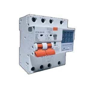 2023 Newly Developed Multi-functional Anti-shock Circuit Breaker Leakage Circuit Breaker 2P Digital Display