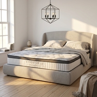 Matelas épais pillow top excellente qualité mousse haute densité antidérapant pour dormeurs sur le ventre chambre maison