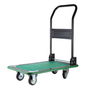 Superior-Quality Stainless Steel Utility Cart With Ergonomic Handle And Shock Absorption Wheels For Office And Warehouse Use - Product Image 6