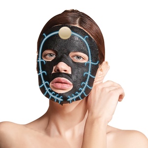 Ai-powered thông minh Microcurrent mặt nạ Kojic axit truyền chống lão hóa da nâng làm săn chắc thông minh Toning Mặt Nạ Đen - Product Image 4