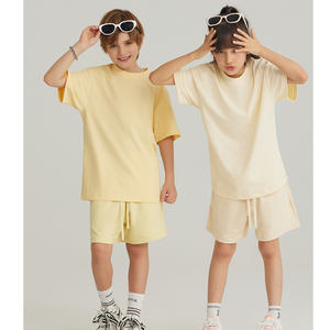 Wholesale Custom Summer <strong>Clothing</strong> for Boys, Short-sleeved Blank T-shirts, Casual Pure Cotton T-shirts - Product Image 2