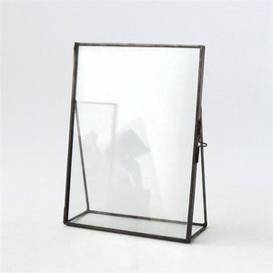 Có thể tùy chỉnh kích thước 4 "/<span class=keywords><strong>5</strong></span>"/6 "/7"/8 "/A4 Vintage vàng brass hình ảnh kỹ thuật số khung ảnh Acrylic khung - Product Image 5