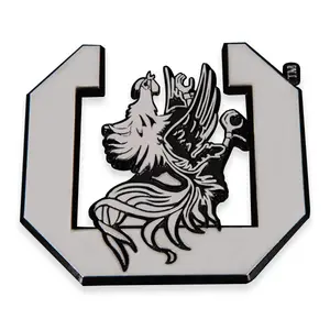 Manufacturer Professional Custom Made Metal Aluminum Funny Blank Decoration Auto Logo Badge Car Emblems