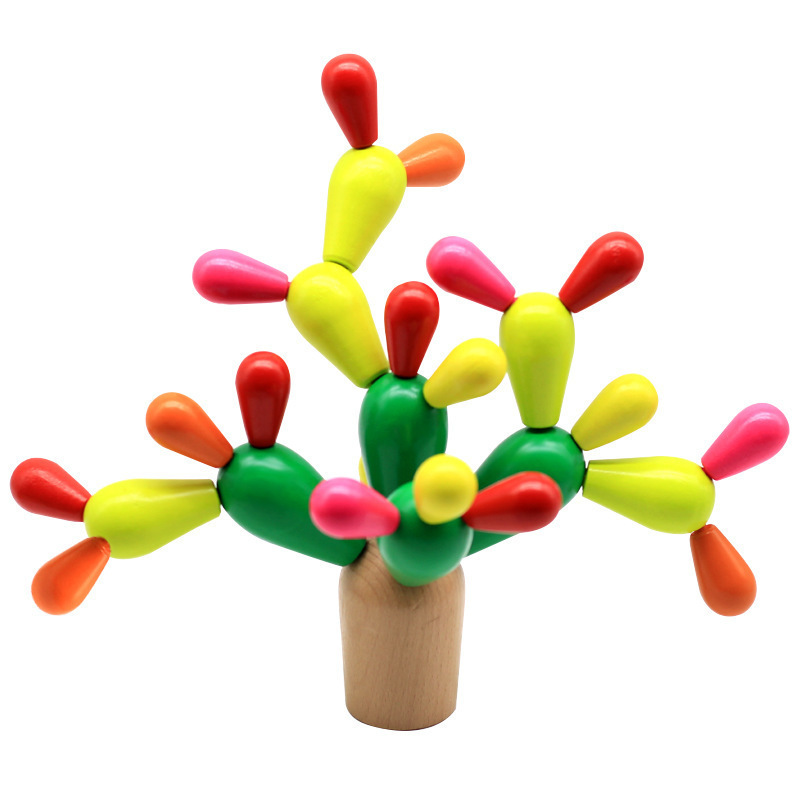 Beejay Children Montessori Colorful Cactus Intelligent
