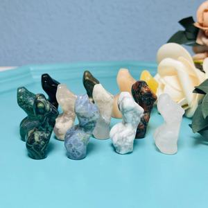 Piedra de cristal natural modelo desnudo mujer señora cuerpo Torso estatua para Decoración - Product Image 2