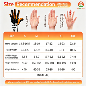 Guante de Rehabilitación para Hemiplejia por Accidente Cerebrovascular, Robot de Entrenamiento de Dedos para <span class=keywords><strong>Parkinson</strong></span>, Recuperación Muscular Biónica Neumática Aiwecare - Product Image 5