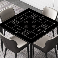 Tapete de Juego de Goma Antideslizante y Reductor de Ruido, Base Gruesa Antideslizante para Mesa de Mahjong, Póker, Club, Hogar, Fiestas y Juegos