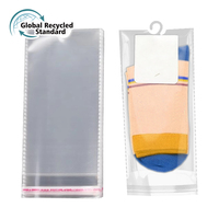 YURUI 100% fabricant recyclable sac d'emballage OPP transparent personnalisé sacs en cellophane auto-adhésifs en plastique transparent