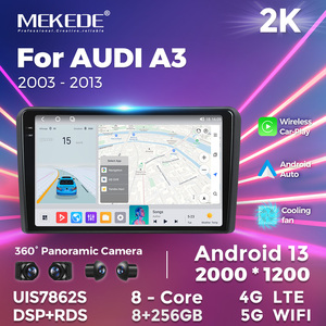 سيارة MEKEDE MEKEDE MS تعمل بنظام التشغيل أندرويد للسيارة كاميرا أندرويد DVR FM gps نظام ملاحة لأودي A3-، من نوع - Product Image 5