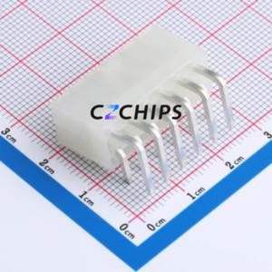 WAFER-WTB4.2-12PWZ Wire-to-Board Pin Header Bent Lead Through Hole,P=4.2mm 2x6P 4.2mm Right Angle Insert Mini-Fit (MX 4.2) - Product Image 2