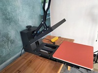 RubySub Direct Factory 15*15 pouces 38*38cm presse à chaud manuelle haute pression nouvel état avec machine de transfert de chaleur coulissante