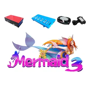 2022 Mermaid 3 Fish Table Software Münz betriebene Fischspiel automaten
