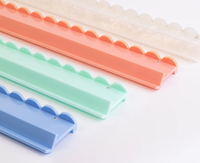 Accessoires de Mahjong Américain : Support de Tuiles de Mahjong en Acrylique Transparent avec Poussoir Magnétique Coulissant et Règle de Placement