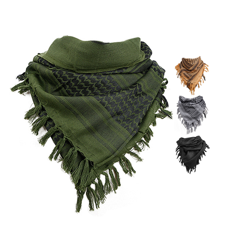 100% хлопок, арабский шарф Shero, тактический, пустынный, песочный, ветрозащитный, тактический шемаг