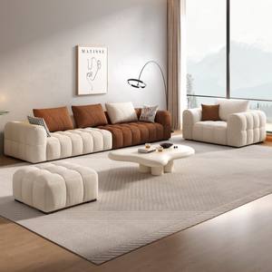 الأكثر مبيعاً أريكة حديثة إيطالية عصرية عصرية عصرية عصرية عصرية طراز ordalian ، أريكة من قماش الخدش للقطط - Product Image 1