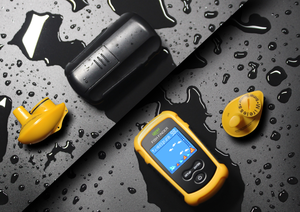 Buscador de Peces Flytec 200M, Sensor de Sonar Inalámbrico Portátil de 120 Metros, Pantalla LCD a Color Subacuática para Barcos Cebadores - Product Image 3