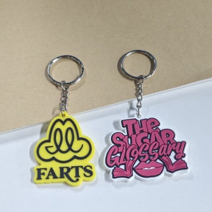 Design 2024 Wholesale NEW Design Custom Logo Rubber Keychains Personalized PVC Keychains Customized Silicone Keyring - Product Image 4