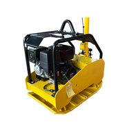C350 Road Compaction Hand Mini Walk Behind Reversible Portable Vibrating Plate Compactor Machine Compactador With Water Tank