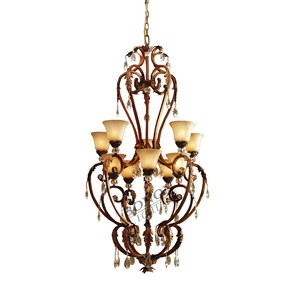 Lustre simple de style américain éclairage rétro salon, salle à manger, chambre à coucher éclairage créatif en fer - Product Image 6