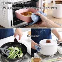 Support de marmite moderne en silicone antidérapant et résistant à la chaleur pour comptoir de table Dessous de plat pour plats, casseroles et poêles