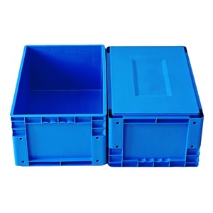 ESDBOX solido AGV scatola di immagazzinaggio di plastica verticale riciclabile <span class=keywords><strong>cassa</strong></span> di ricambio tridimensionale <span class=keywords><strong>fondo</strong></span> ispessito per la logistica di fabbrica - Product Image 6