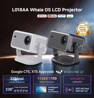 Tripsky Licence Officielle Netflix Smart L018 Projecteur 4K 1080P Mise Au Point Automatique Keystone Vidéo Portable Android 13 Projecteur