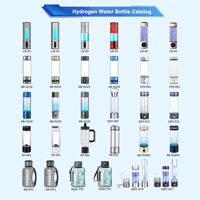 Fabricant d'une bouteille d'eau en verre à hydrogène personnalisée 2000ppb H2 PEM riche en hydrogène Meilleure nouvelle technologie à usage domestique