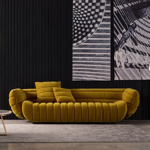 Canapé en tissu <span class=keywords><strong>Baxter</strong></span> Banana Boat, style minimaliste italien, compact et moderne, idéal pour les penthouse, les suites et les villas. - Product Image 2