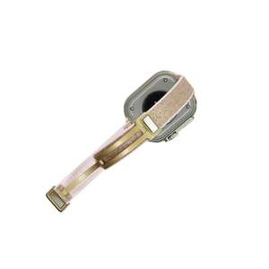 Compatible avec Apple Watch Ultra 9876543210 SE Bracelet magnétique composite en silicone doré sable avec paillettes - Product Image 4