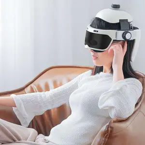 Youtai Electric Automatic Heat Compression head massage device Smart Eye Head massager device for relieve fatigue