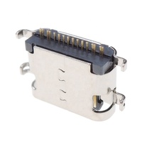 Fournitures de bureau Shenzhen L = 7.1mm 16 broches SMD montage moyen 90 degrés femelle USB Type C connecteur USB-C pour téléphones mobiles