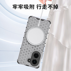 <span class=keywords><strong>เคส</strong></span> TPU รังผึ้งโปร่งแสงกันกระแทก + PC สำหรับ Xiaomi 15 14T redmi <span class=keywords><strong>A5</strong></span> 14C NOTE14 15 Pro รองรับ<span class=keywords><strong>เคส</strong></span>ชาร์จแบบไร้สาย - Product Image 5