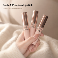 Lipstik Bubuk Tabung Merek Sendiri Bily Bear, Soft Fog Matte, Mencerahkan dan Memperindah Warna Kulit