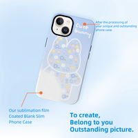Fundas Magnéticas 3D para Sublimación, Recubiertas 2 en 1, Transferencia de Calor, Impresión Personalizada, Cubierta Protectora DIY para iPhone 17 Pro Max