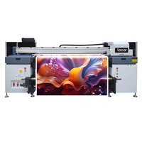 Locor 1,8 m 6ft 3-6 uds EPS0N I3200 cabezas UV impresión plana PVC rígido Banner papel tapiz cuero UV máquina de impresora híbrida