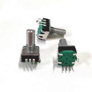 Encodeur incrémental ED1233, mini-encodeur rotatif, interrupteur, 12,5 mm, communication RS-485, noir - Product Image 1
