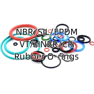 Snelle Levering Nbr/Sil/Epdm/Vt/Hnbr/Cr Custom Afdichting Rubber O Ringen