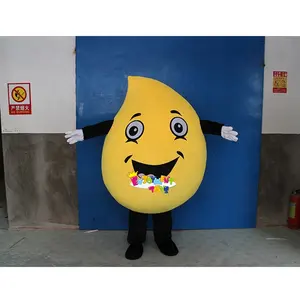 Hot selling customized cartoon dripping mascot costume Cute cartoon dripping mascot adult party costume