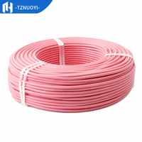 Fil thermocouple haute température de type N, torsadé, 2 conducteurs, 24 AWG, gaine en silicone, isolant FEP, câble blindé IP65, industriel