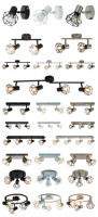 Plafonnier LED E14 moderne FOSHAN pour salon, grand abat-jour métallique mobile, montage en surface