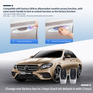 Kit de clé intelligente EASYGUARD PKE, système d'entrée sans clé passif compatible avec BENZ FBS4 avec bouton de démarrage OEM (2020+) et accès confortable - Product Image 5